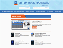 Tablet Screenshot of bestsoftware4download.com